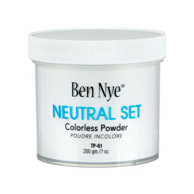 Ben Nye Neutral Set Colorless Face Powder Loose Powder 7.0 oz (TP-61) (Talc Free)  