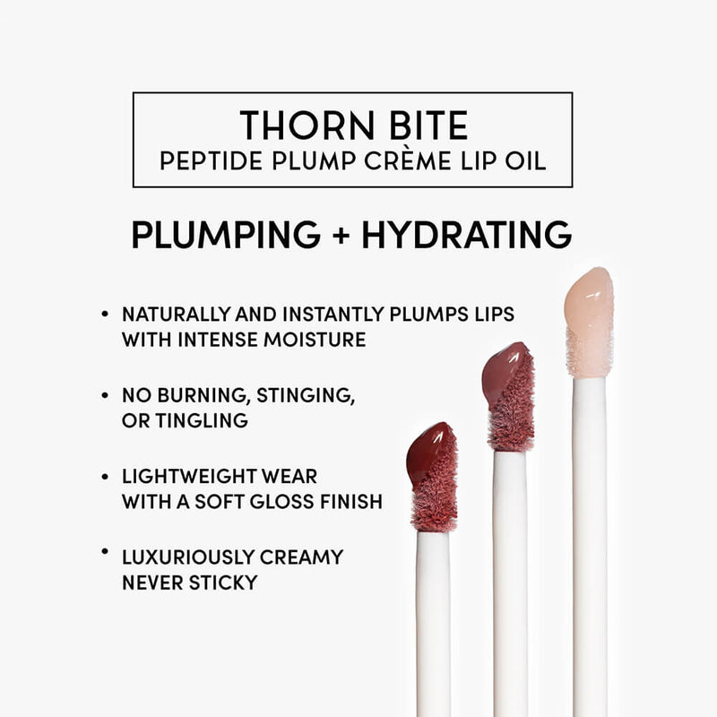 Rituel De Fille Thorn Bite Peptide Plump Creme Lip Oil Lip Oil   