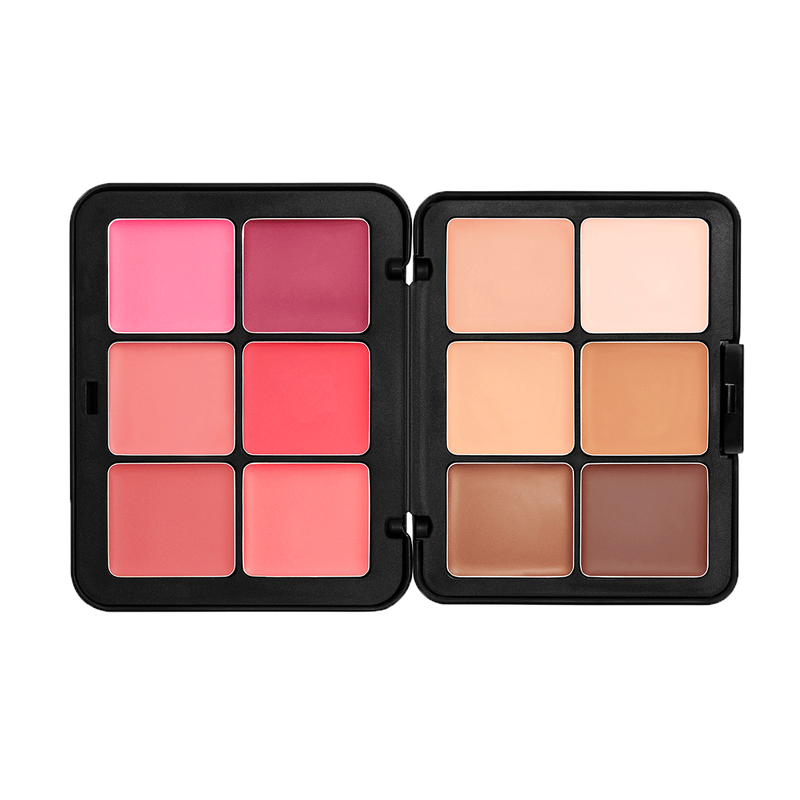 HD Skin Face Essentials - Paleta de base e blush em creme ❘ Make