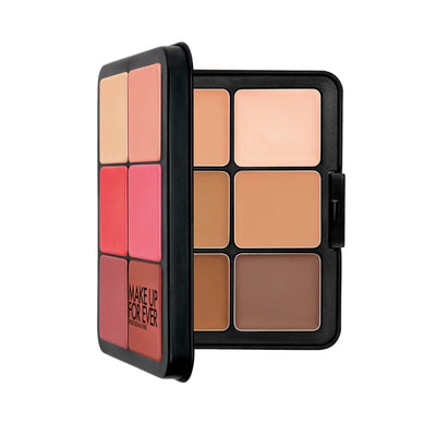 Make Up For Ever HD Skin Face Essentials Palette With Highlighters Face Palettes Harmony 1 - Light to Medium  