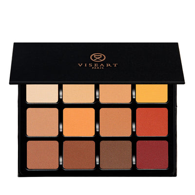 Viseart VisePRO Warm Mattes Eyeshadow Palette Eyeshadow Palettes