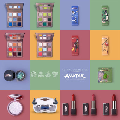 Lethal Cosmetics Avatar The Last Airbender Collection Makeup Kits   