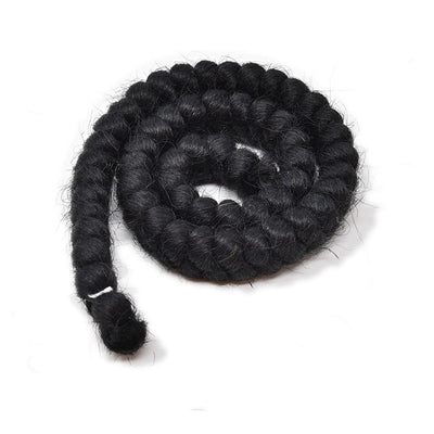 Mehron Crepe Hair 12" Hair FX Black (120-B)