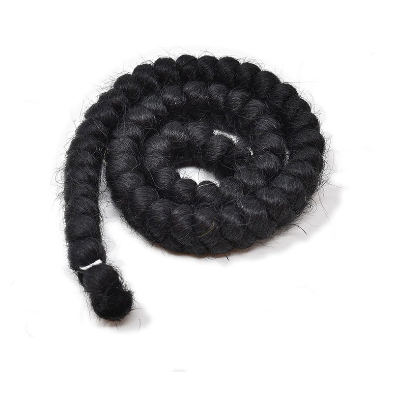 Mehron Crepe Hair 12" Hair FX Black (120-B)