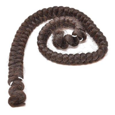 Mehron Crepe Hair 12" Hair FX Dark Brown (120-DBR)