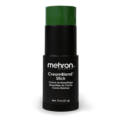 Mehron CreamBlend Stick FX Makeup Green (400-G)