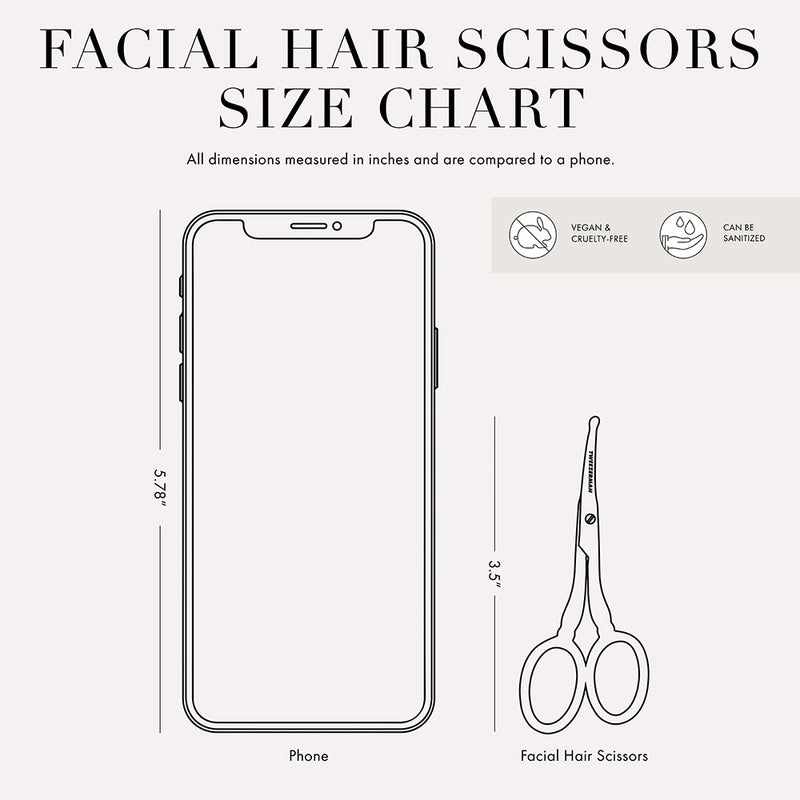 Tweezerman Facial Hair Scissors