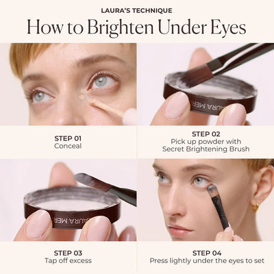 Laura Mercier Secret Brightening Color Correcting Under Eye Setting Powder Loose Powder