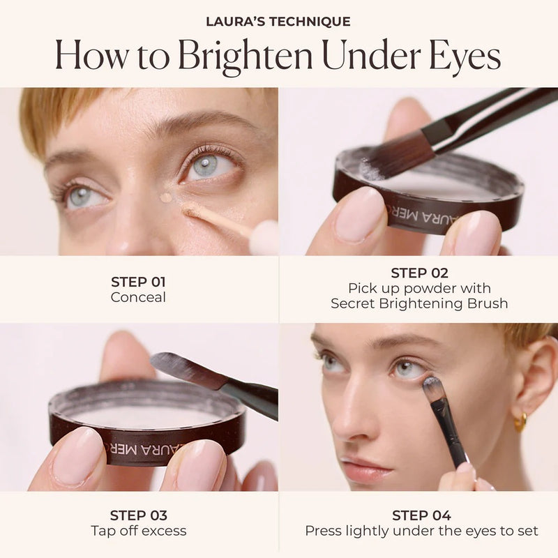 Laura Mercier Secret Brightening Color Correcting Under Eye Setting Powder Loose Powder