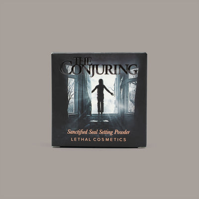 Lethal Cosmetics Sanctified Seal Setting Powder The Conjuring Collection Pressed Powder