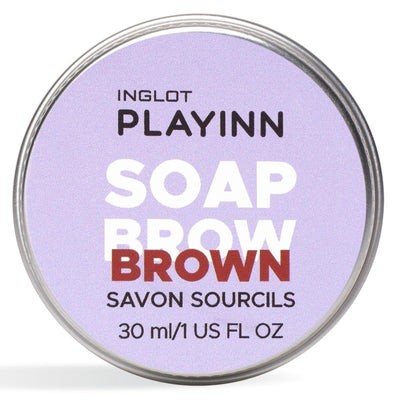 Inglot PLAYINN Soap Brow Brown Eyebrows   