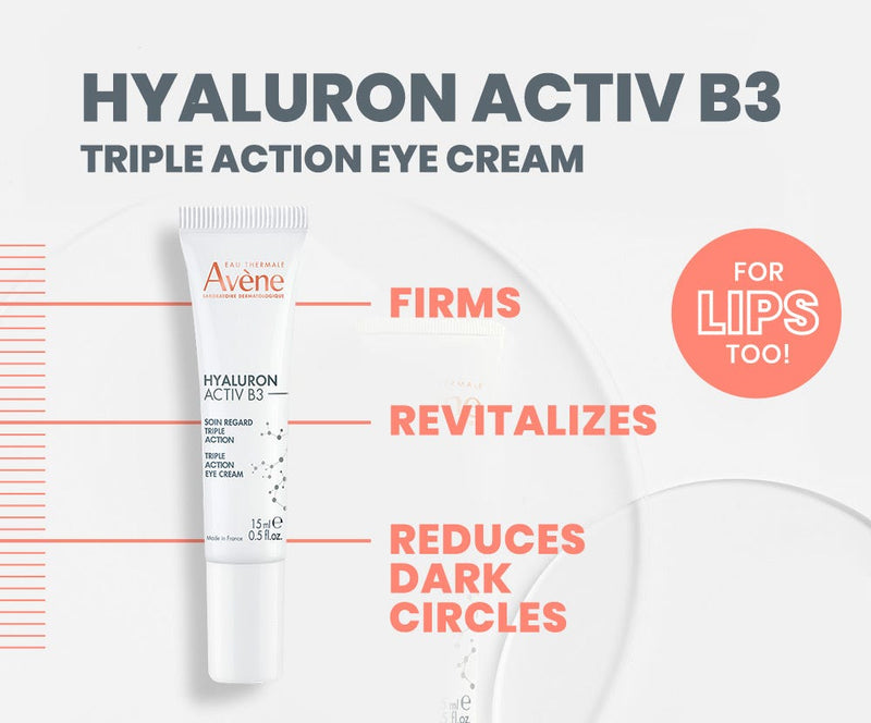 Avène Hyaluron Activ B3 Triple Action Eye Cream Eye Cream   