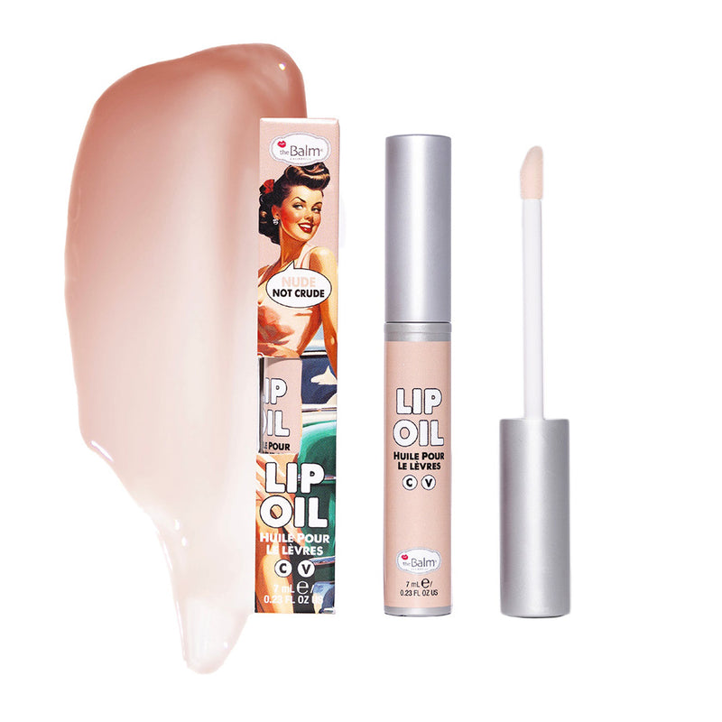 The Balm Cosmetics Lip Oil Lip Oil Nude Not Crude  