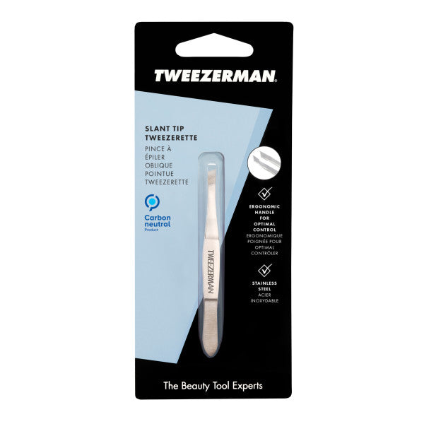 Tweezerman Stainless Tweezerette Slant Tweezers   