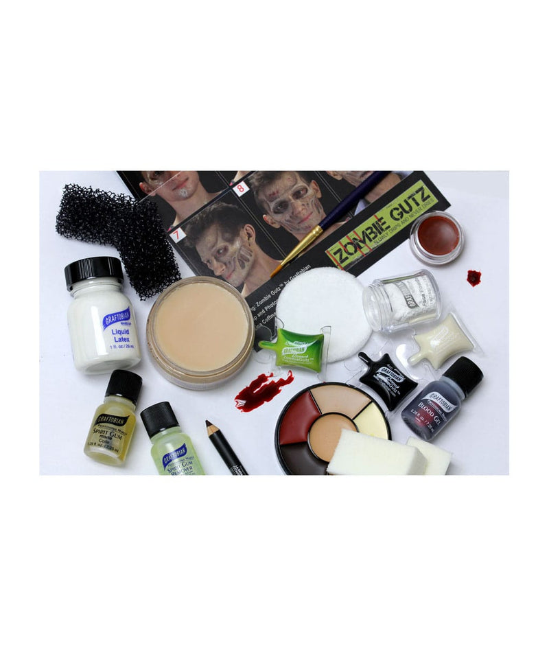 Graftobian Deluxe Zombie Makeup Kit SFX Kits   