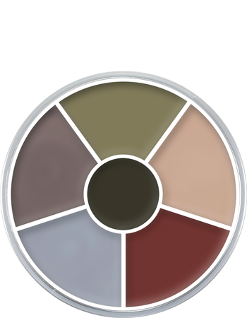 Kryolan Cream Color Circle Death FX Palettes   
