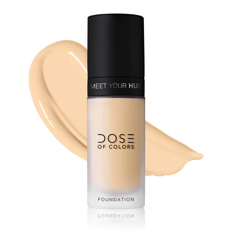 Dose of Colors Meet Your Hue Foundation Foundation 107 Fair (F306)  