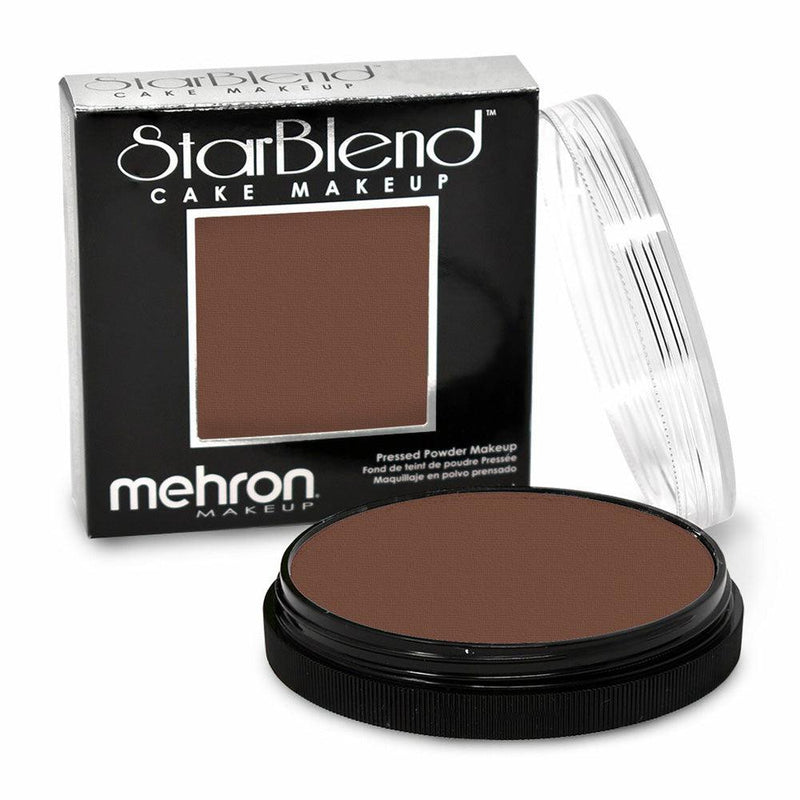 Mehron StarBlend Cake Makeup Foundation Ebony (110-10C)  