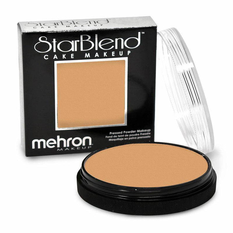 Mehron StarBlend Cake Makeup Foundation Neutral Buff (110-24)  