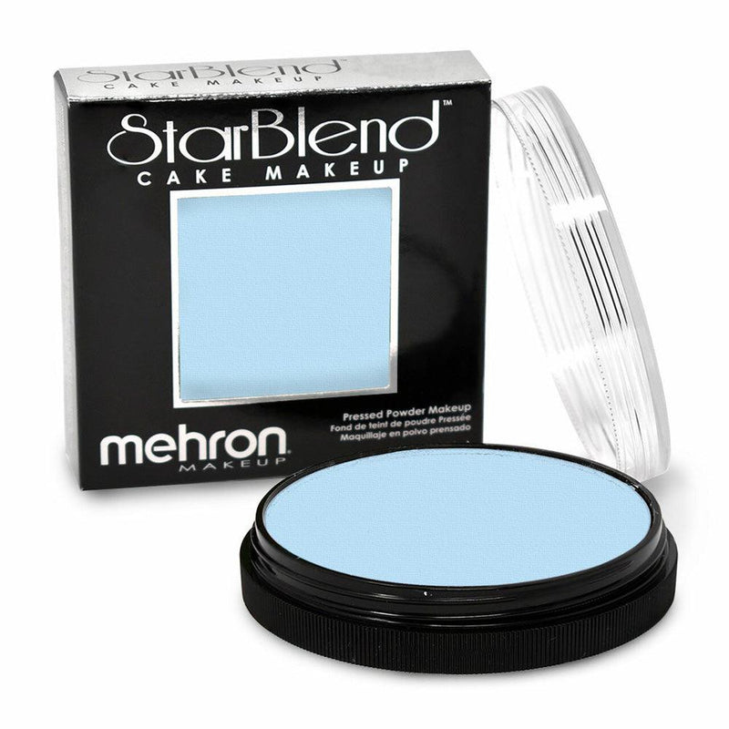Mehron StarBlend Cake Makeup Foundation Moonlight White (110-MW)  