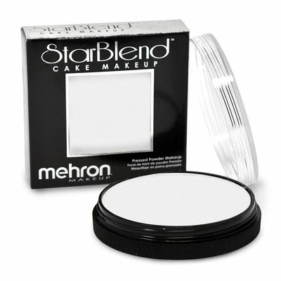 Mehron StarBlend Cake Makeup Foundation White (110-W)  