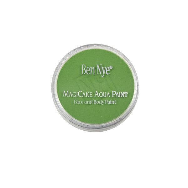 Ben Nye MagiCake Aqua Paint Water Activated Makeup Lime Green LARGE (0.77oz-1oz) 