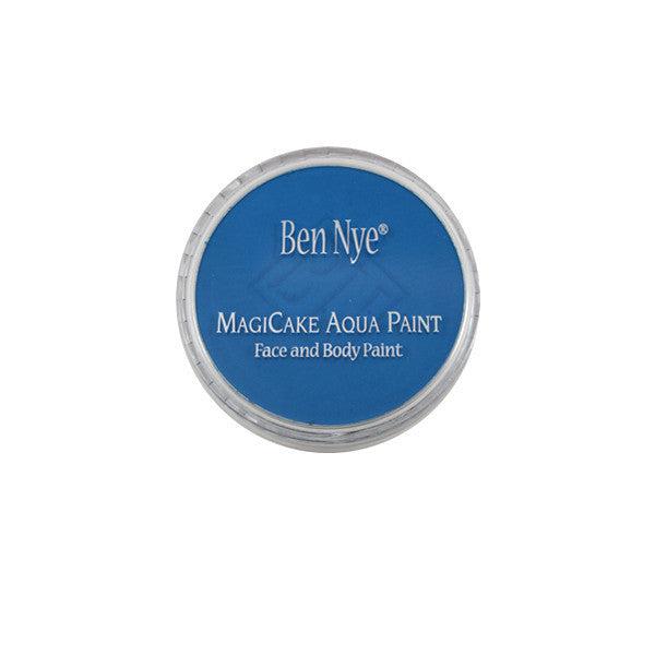 Ben Nye MagiCake Aqua Paint Water Activated Makeup Marine Blue LARGE (0.77oz-1oz) 