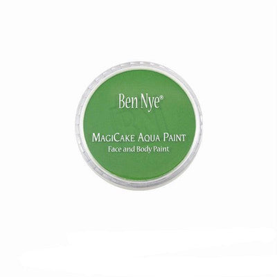 Ben Nye MagiCake Aqua Paint Water Activated Makeup Tropical Green LARGE (0.77oz-1oz) 