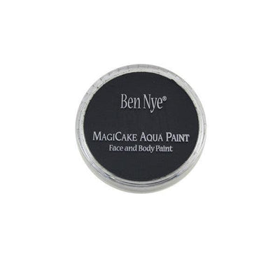 Ben Nye MagiCake Aqua Paint Water Activated Makeup Licorice Black LARGE (0.77oz-1oz) 