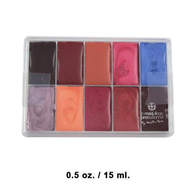 Maqpro Lipstick Palette R23 (0.5oz./15ml. Slim) Lip Palettes   