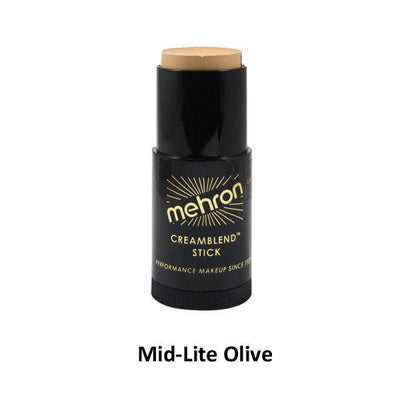 Mehron CreamBlend Stick FX Makeup Mid-Lite Olive (400-OS4)  