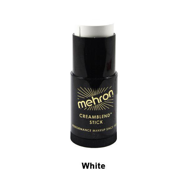 Mehron CreamBlend Stick FX Makeup White (400-W)  