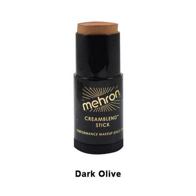 Mehron CreamBlend Stick FX Makeup Dark Olive (400-OS10)  
