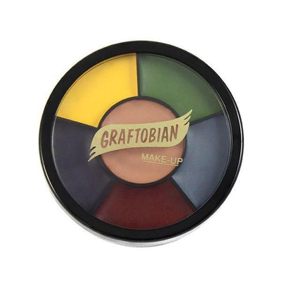 Graftobian Character Creme Makeup Wheel FX Palettes Severe Trauma (88874)  