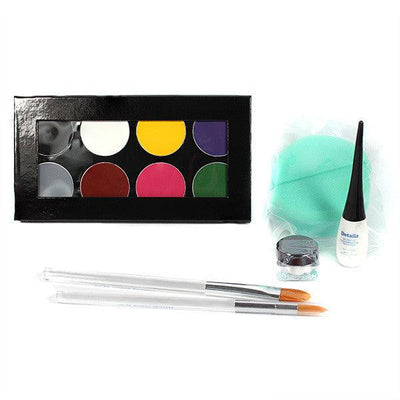 Mehron Face Painting Premium Makeup Kit SFX Kits   