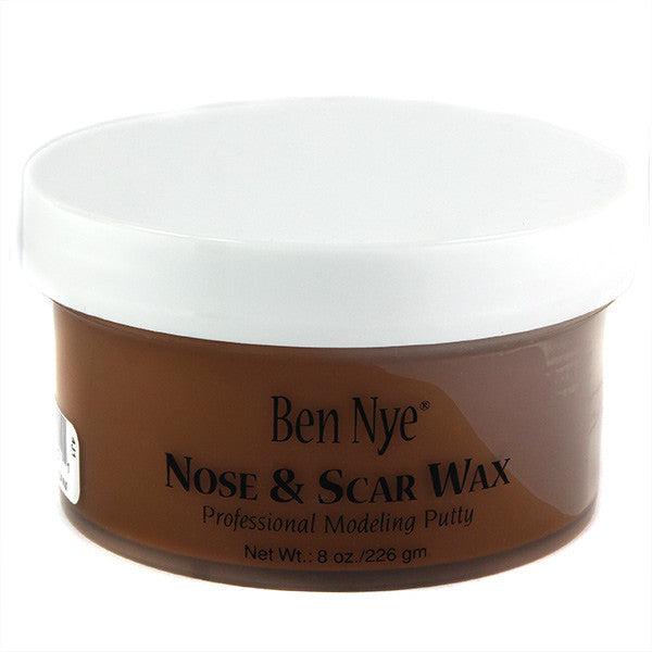 Ben Nye Nose & Scar Wax Modeling Wax Light Brown 8oz (LBW-3)  