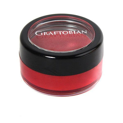 Graftobian Dish Of Face Paint 1/4oz Water Activated Makeup Royal Red (99025)  