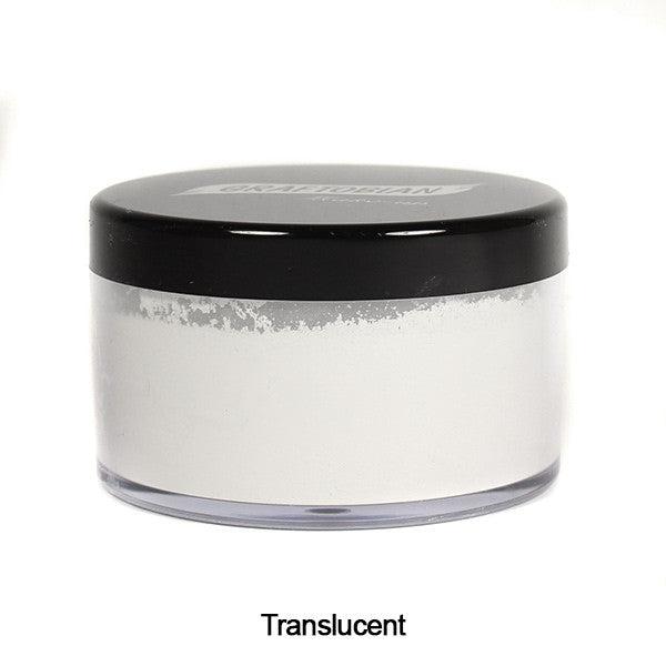 Graftobian Pro Setting Powder Loose Powder .7 oz. Container Translucent 