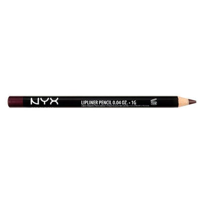 NYX Slim Lipliner Pencil Lip Liner Currant (SPL830)  