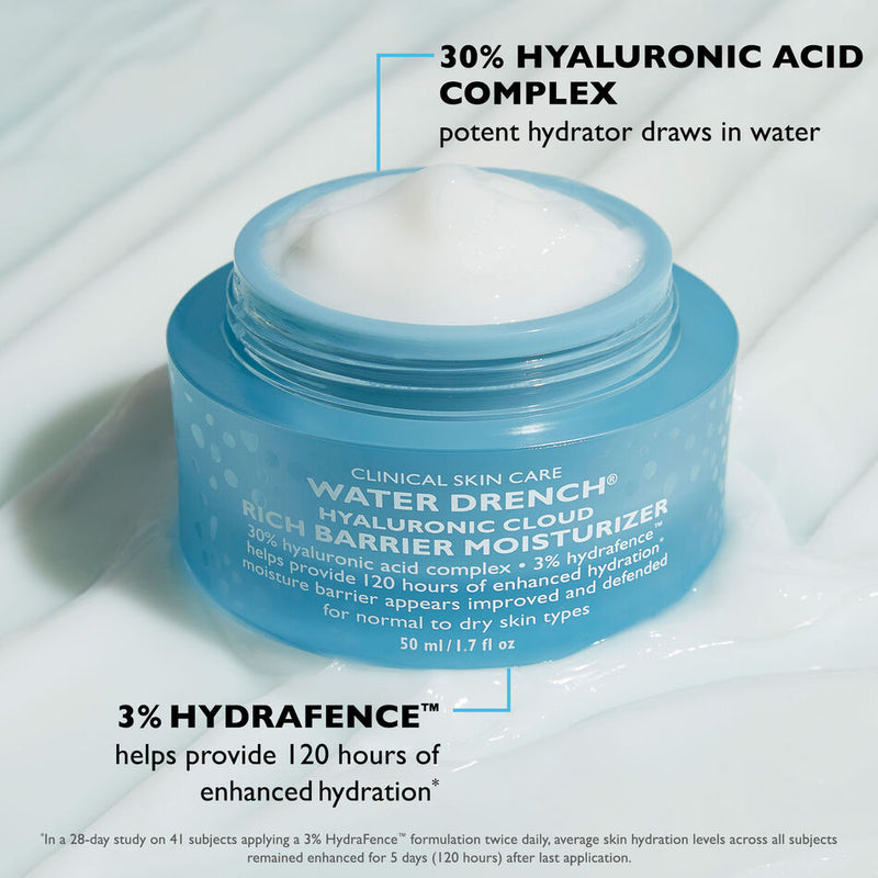 Peter Thomas Roth Water Drench Hyaluronic Cloud Rich Barrier Moisturizer Moisturizer   