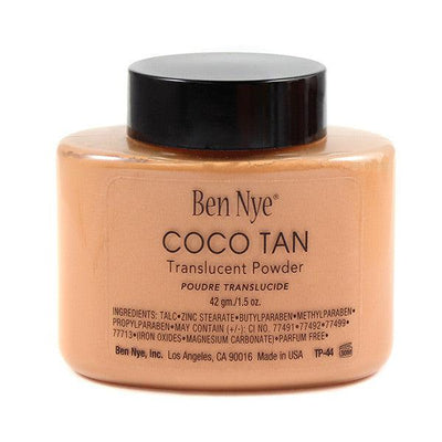 Ben Nye Coco Tan Classic Translucent Face Powder Loose Powder 1.5 oz (TP-44)  