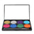 Mehron Paradise Makeup AQ 8 Color Palette Water Activated Palettes Brilliant Metallics (808-PAL-R)  
