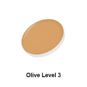 Kett Fixx Creme Olive Series Pan REFILL Foundation Refills Olive Level 3  