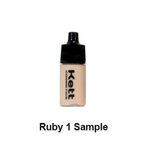 SAMPLE Kett Hydro Foundation Sample Ruby Series Airbrush Samples   