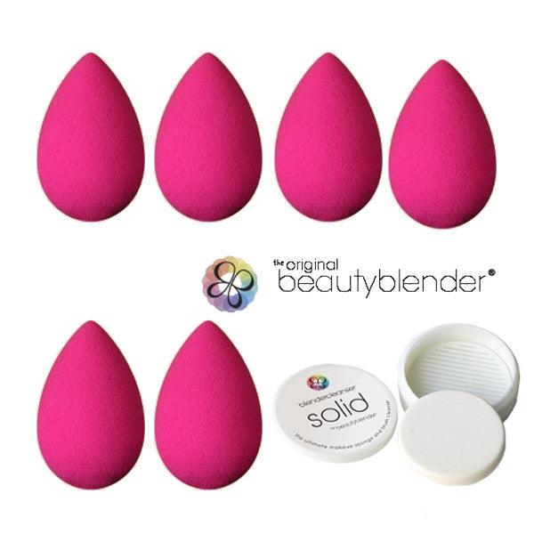 Beautyblender 6 Pack Pink with Cleanser