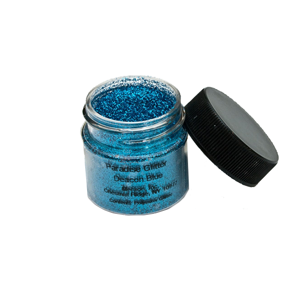 Mehron Paradise Glitter Glitter Deacon Blue (827-BL)  
