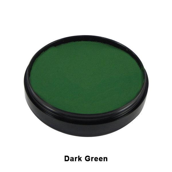 Mehron Paradise Makeup AQ Water Activated Makeup Dark Green  (800-DGR)  