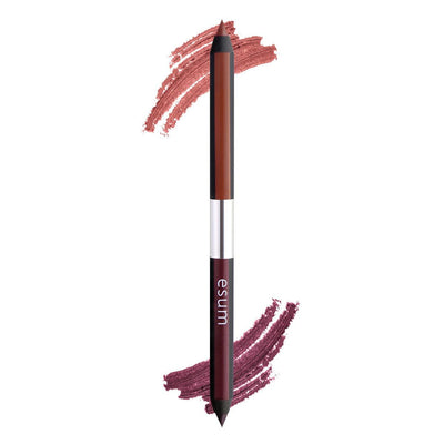 Esum Dual Lip Pencil Lip Liner Plum  