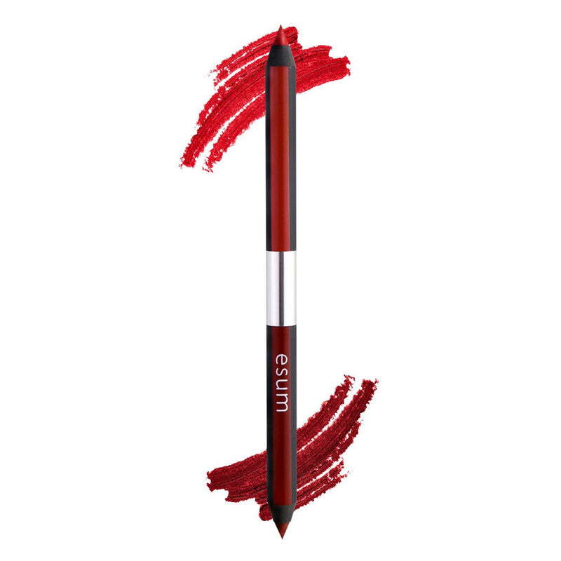 Esum Dual Lip Pencil Lip Liner Red  
