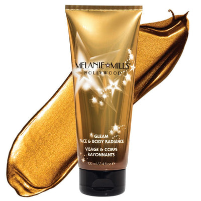 Melanie Mills Hollywood Gleam Face & Body Radiance Body Bronzer Bronze Gold Radiance  